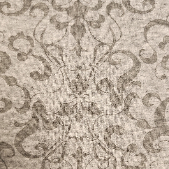 Croft & Barrow Patterned Gray Teddy Jacket - Picture 11 of 16